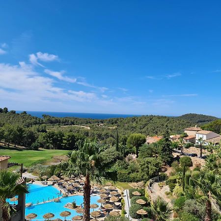Hameau Des Amandiers - Vue Mer, Golf Et Vignes Apartment Saint-Cyr-sur-Mer Exterior foto