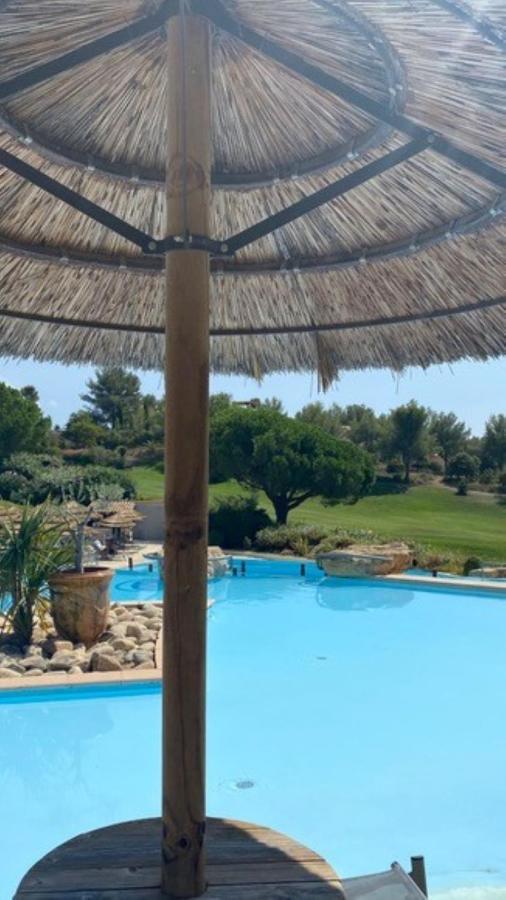 Hameau Des Amandiers - Vue Mer, Golf Et Vignes Apartment Saint-Cyr-sur-Mer Exterior foto
